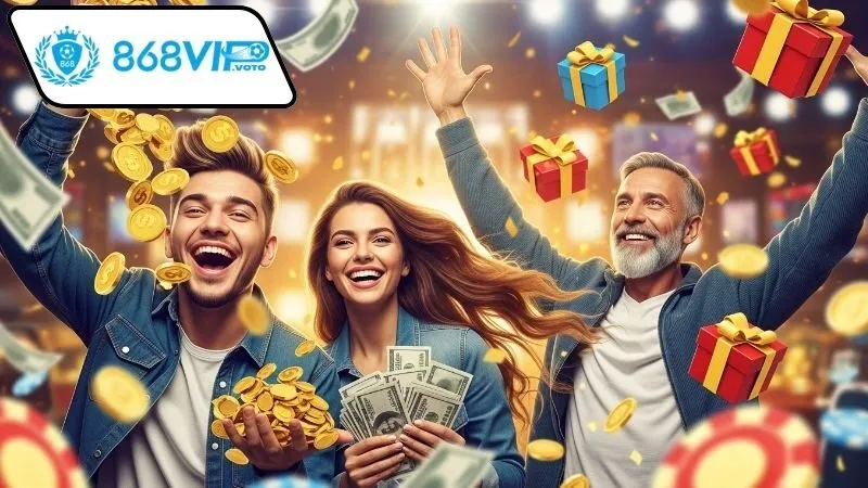 Khuyến mãi chào mừng 868vip siêu hấp dẫn cho tân thủ 6 khuyen-mai-chao-mung-868vip